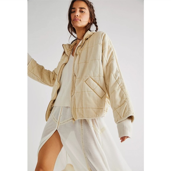 Free People Dolman Quilted Knit Jacket - Picture 5 of 11